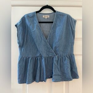 Madewell Peplum Blouse